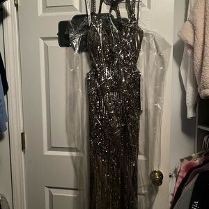 Stunning Sequin Evening Gown